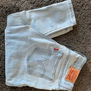 [LIKE NEW] Levi's 535 Super Skinny light wash 28